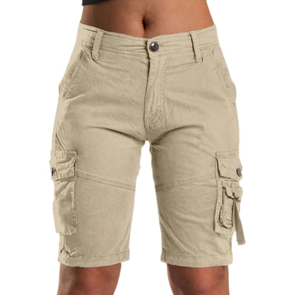 New Hot 2026🔥Stretch cargo shorts with flap pockets design