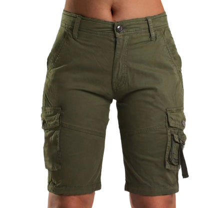 New Hot 2026🔥Stretch cargo shorts with flap pockets design