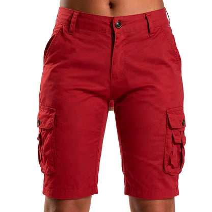 New Hot 2026🔥Stretch cargo shorts with flap pockets design
